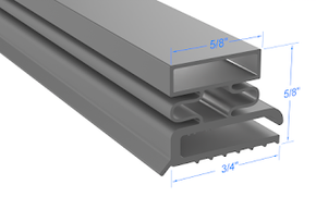 Continental C3RDA3S Door Gasket Part - Size 23-5/8 x 60-5/8