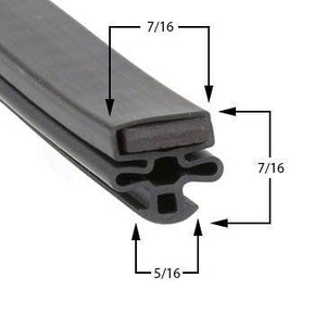 Anthony 24 x 36 Door Gasket - Size 24 x 36 Compatible with Anthony 25-5-8x27