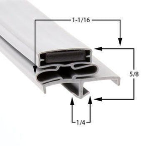 Continental BBC69 Door Gasket Part - Size 20-5/8 x 30-1/4