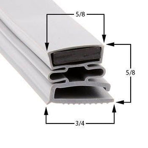 Continental C1RFDA2S Door Gasket Part - Size 24 x 30