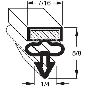 78-017, 56-12168 , FEDERAL, GASKET, 16-1/2" X 44-3/4" SV Compatible with  FEDERAL  56-12168